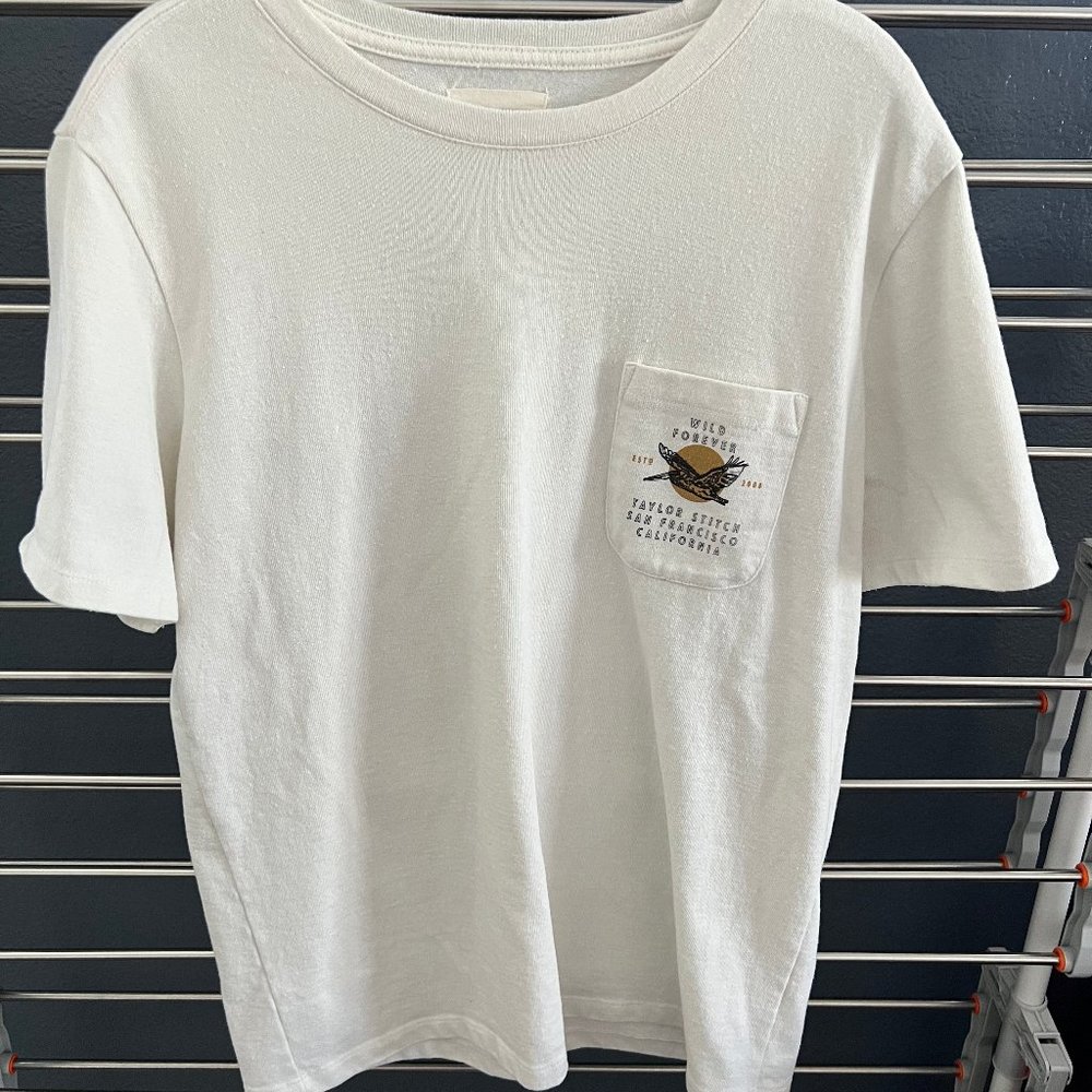 Taylor Stitch Heavy Bag Tee in Wild Forever Size Medium - 40